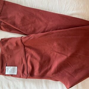Rust Red girlfriend collective Leggings